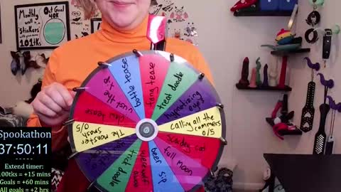 Snapshot of ten_tickle_pixie chatting on October 20, 2025, 10:10 pm Pixie and Tentacle Overlord online show from October 20, 2025, 10:10 pm