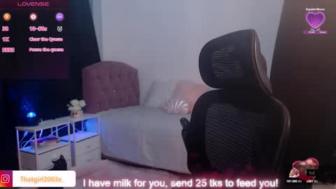 Snapshot of thatgirl2003 chatting on October 12, 2025, 1:21 pm online show from October 12, 2025, 1:21 pm