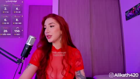 Alicia Alikath  online show from March 12, 2026, 1:17 pm