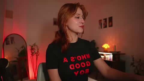 Snapshot of thegingerp chatting on July 24, 2026, 11:14 pm Streaming mostly at online show from July 24, 2026, 11:14 pm