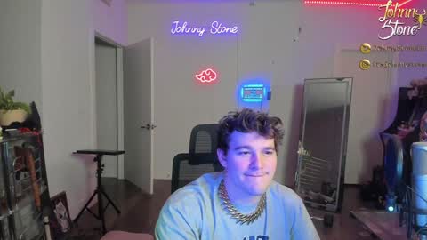 Snapshot of thejohnnystone chatting on December 16, 2024, 1:21 am Johnny Stone online show from December 16, 2024, 1:21 am