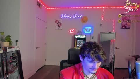 Snapshot of thejohnnystone chatting on January 7, 2025, 12:45 am Johnny Stone online show from January 7, 2025, 12:45 am