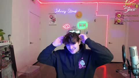 Snapshot of thejohnnystone chatting on January 14, 2025, 1:15 am Johnny Stone online show from January 14, 2025, 1:15 am