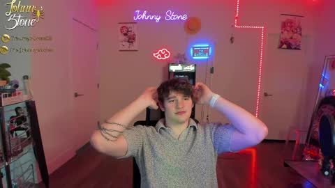 Snapshot of thejohnnystone chatting on January 30, 2025, 12:50 am Johnny Stone online show from January 30, 2025, 12:50 am