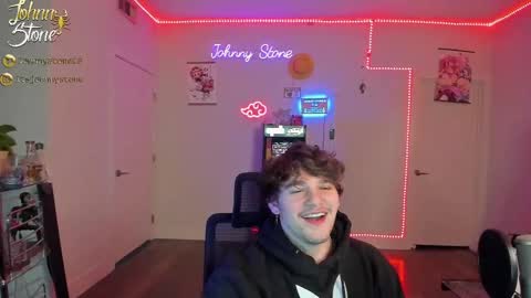 Snapshot of thejohnnystone chatting on February 11, 2025, 1:10 am Johnny Stone online show from February 11, 2025, 1:10 am