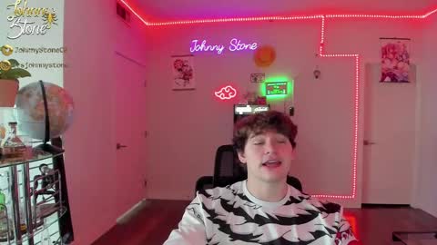 Snapshot of thejohnnystone chatting on March 12, 2025, 11:22 pm Johnny Stone online show from March 12, 2025, 11:22 pm