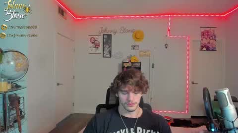 Snapshot of thejohnnystone chatting on September 19, 2025, 12:23 am Johnny Stone online show from September 19, 2025, 12:23 am