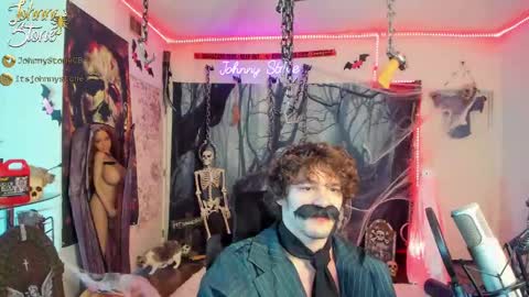 Snapshot of thejohnnystone chatting on October 9, 2025, 12:08 am Johnny Stone online show from October 9, 2025, 12:08 am