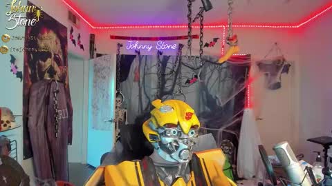 Snapshot of thejohnnystone chatting on October 30, 2025, 12:12 am Johnny Stone online show from October 30, 2025, 12:12 am