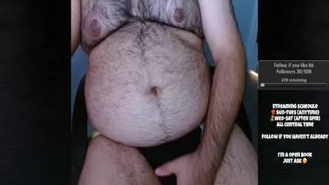 Snapshot of thickhairybear chatting on May 14, 2026, 12:39 am Thickhairybear online show from May 14, 2026, 12:39 am