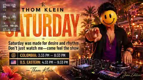 Thom Klein online show from June 13, 2026, 7:01 pm