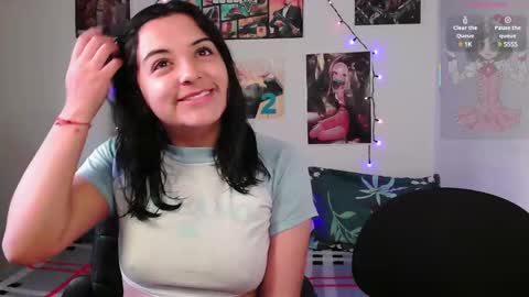 Snapshot of tina_n_charlie chatting on January 20, 2025, 11:56 am Tina N Charlie online show from January 20, 2025, 11:56 am