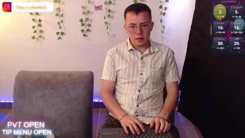 Tina N Charlie online show from May 18, 2026, 3:29 pm