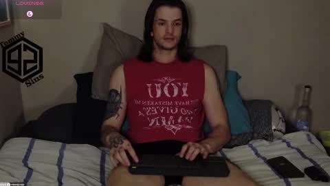 Tommy Sins online show from October 31, 2025, 9:38 pm