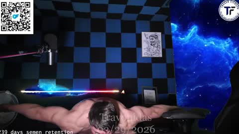 Snapshot of travonidas chatting on March 29, 2026, 6:24 am Greek God online show from March 29, 2026, 6:24 am