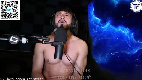 Snapshot of travonidas chatting on April 17, 2026, 12:57 am Greek God online show from April 17, 2026, 12:57 am