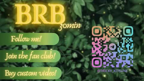 trickykitsune online show from February 12, 2026, 3:18 pm