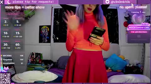 Snapshot of v3n0mb1t3z chatting on January 19, 2025, 9:55 am kermit online show from January 19, 2025, 9:55 am