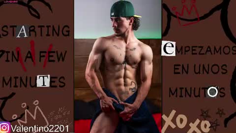 Snapshot of valentino_2201 chatting on July 11, 2026, 2:25 am Valentino - 15 OFF valentino2201 online show from July 11, 2026, 2:25 am