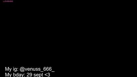   Venus  MY BDAY 29 SEPT online show from September 8, 2025, 5:01 pm