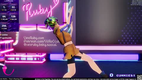 Vex Ruby online show from January 11, 2025, 2:20 am