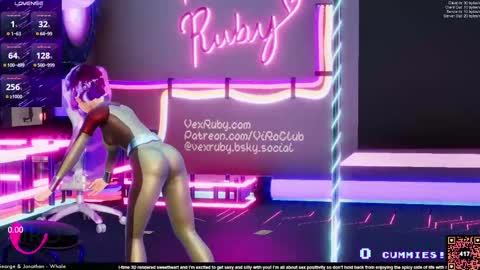 Vex Ruby online show from February 22, 2025, 2:06 am