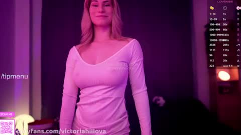 Victoria Hillova online show from June 19, 2026, 8:12 pm