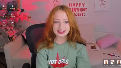 VIOLET online show from July 19, 2026, 4:00 pm