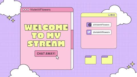 Violet Flowers online show from March 9, 2025, 1:48 pm