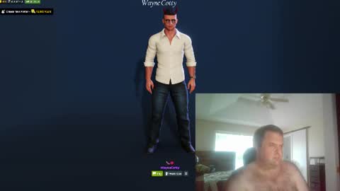 Snapshot of waynecotty chatting on July 13, 2026, 7:05 pm WayneCotty online show from July 13, 2026, 7:05 pm