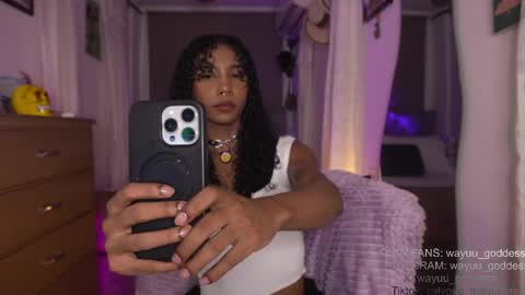 Snapshot of wayuu_goddess chatting on May 15, 2026, 8:38 pm Wayuu Goddess 3 online show from May 15, 2026, 8:38 pm