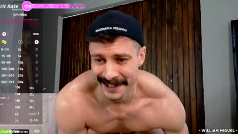 Snapshot of willyumx chatting on March 5, 2026, 8:38 pm William Miguel online show from March 5, 2026, 8:38 pm