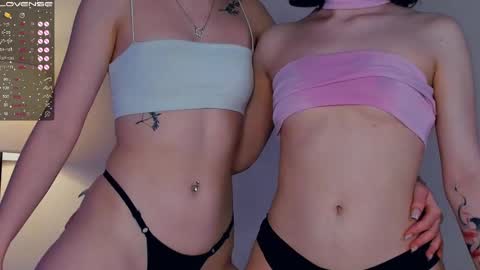 Snapshot of wine_on_lips chatting on February 17, 2025, 1:10 pm Amalia and Mia online show from February 17, 2025, 1:10 pm