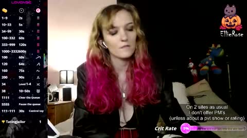 EllieeRose online show from March 21, 2026, 7:28 pm