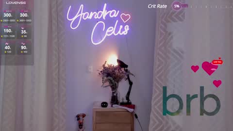 YANDRA CELIS online show from December 12, 2024, 3:21 am