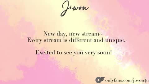 Snapshot of yourlovelykgirlfriend chatting on July 10, 2026, 10:01 pm J i w o n online show from July 10, 2026, 10:01 pm