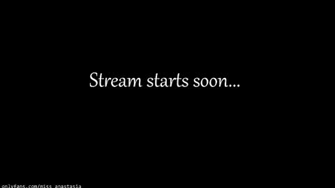 Anastasia online show from May 12, 2026, 6:16 pm