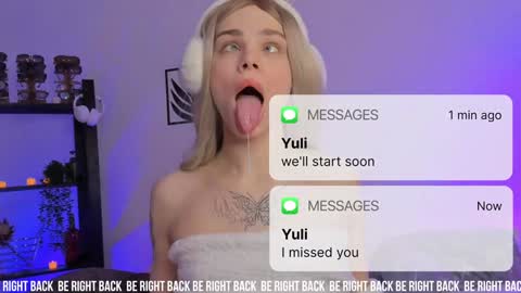 Snapshot of yuly_terner chatting on January 18, 2025, 6:56 am Yulia Terner online show from January 18, 2025, 6:56 am