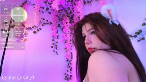 Yuri Stars online show from September 19, 2025, 12:45 am