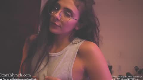 Snapshot of zarahlynch chatting on March 1, 2025, 12:39 am Miss Lynch Next show 2911 online show from March 1, 2025, 12:39 am