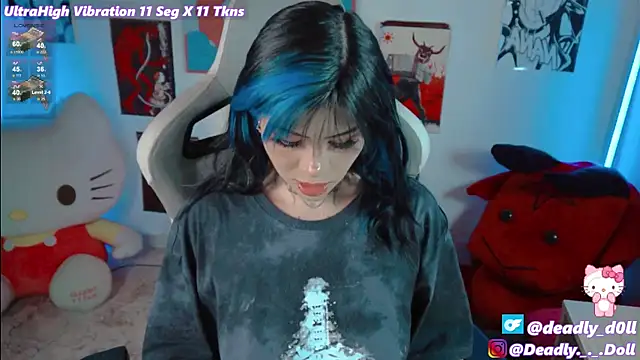 Snapshot of Deadly_Doll chatting on January 12, 2026, 10:48 pm Deadly Doll online show from January 12, 2026, 10:48 pm