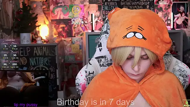 ShiroiFubuki online show from February 13, 2025, 4:07 pm