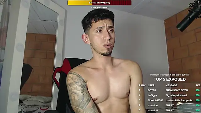 stevenSEX123 online show from May 3, 2026, 2:28 am