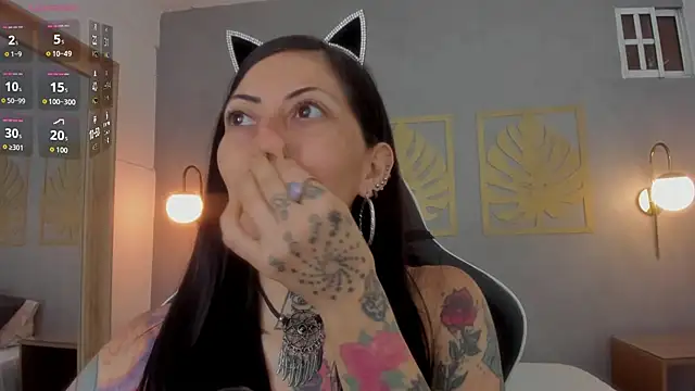 Snapshot of dark_gotica chatting on October 31, 2025, 12:39 pm dark gotica online show from October 31, 2025, 12:39 pm