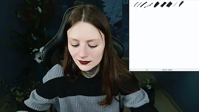 VeliraBraitberg online show from February 27, 2025, 2:10 pm