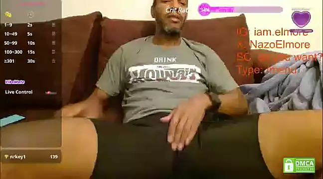 Snapshot of elmorenazost chatting on January 21, 2025, 3:48 am elmorenazost online show from January 21, 2025, 3:48 am