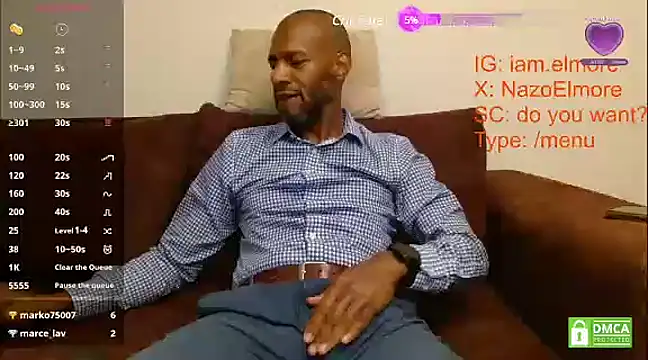 Snapshot of elmorenazost chatting on January 31, 2025, 2:37 am elmorenazost online show from January 31, 2025, 2:37 am