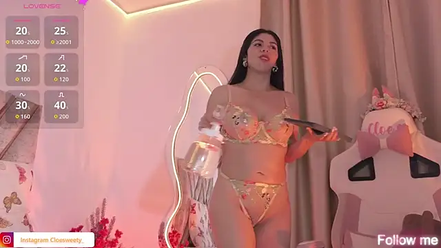 Snapshot of Cloesweety chatting on October 1, 2025, 10:21 am Cloesweety online show from October 1, 2025, 10:21 am