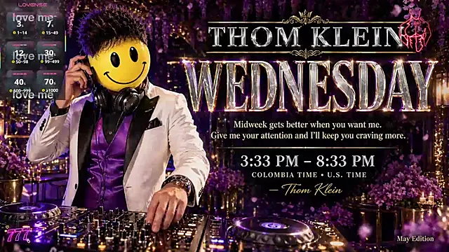 Snapshot of thomklein chatting on May 20, 2026, 8:04 pm thomklein online show from May 20, 2026, 8:04 pm