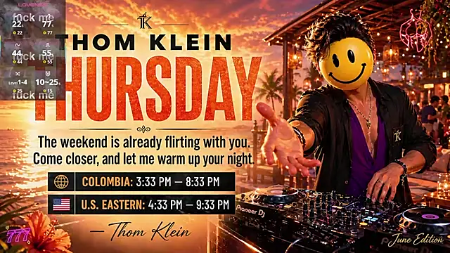 Snapshot of thomklein chatting on June 11, 2026, 8:40 pm thomklein online show from June 11, 2026, 8:40 pm